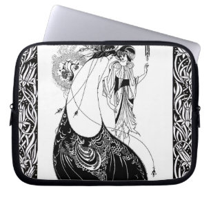 Aubrey Beardsley The Peacock Skirt Art Nouveau Laptopschutzhülle
