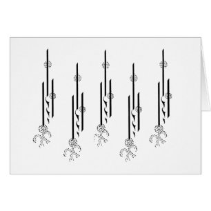 Aubrey Beardsley Unterzeichnungs-Karte II