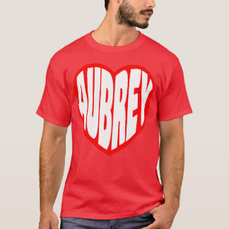 Aubrey in meinem Herzen Retro T-Shirt