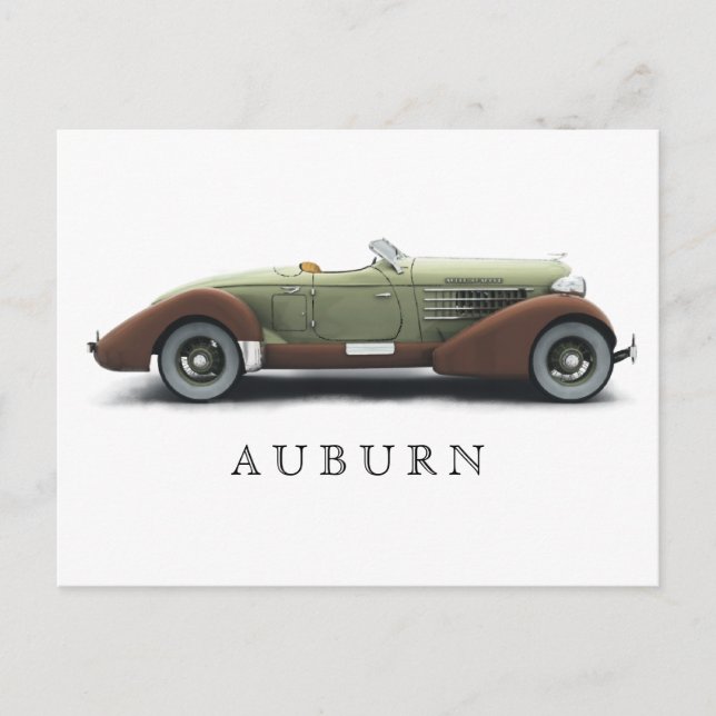 Auburn_851-Karte Postkarte (Vorderseite)