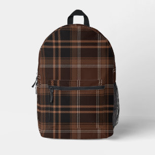 Auburn Academia Kariert Bedruckter Rucksack