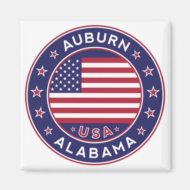 Auburn, Alabama Magnet (Vorne)