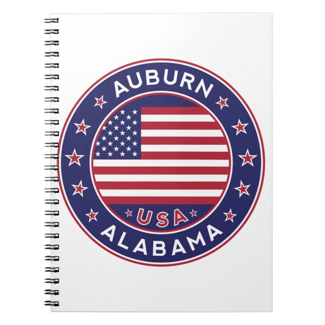 Auburn, Alabama Notizblock (Vorderseite)