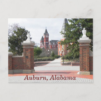 Auburn Alabama — Postkarte