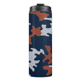 Auburn Deep-South Tiger Spirit Camo Thermosbecher