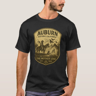Auburn Kalifornien – Vintage Prospectors Badge T-Shirt