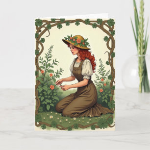 Auburn-Schönheit-Naturszenenkarte Karte