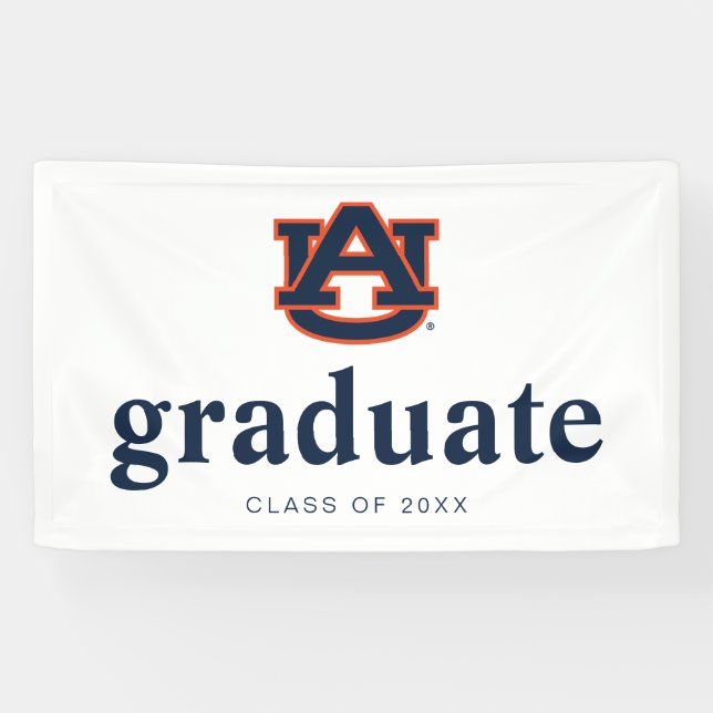 Auburn University Abschluss | Auburn Tigers Banner (Horizontal)