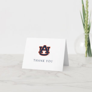 Auburn University Abschluss Auburn Tigers Dankeskarte