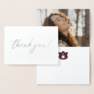 Auburn University Abschluss Auburn Tigers Folienkarte