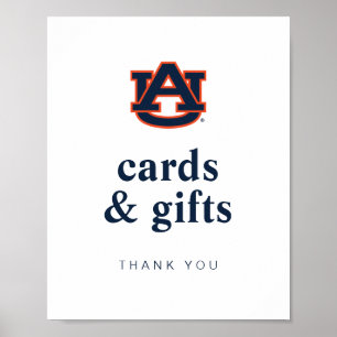 Auburn University Abschluss Auburn Tigers Poster