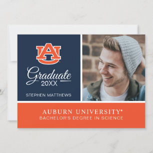 Auburn University ABSCHLUSS Einladung