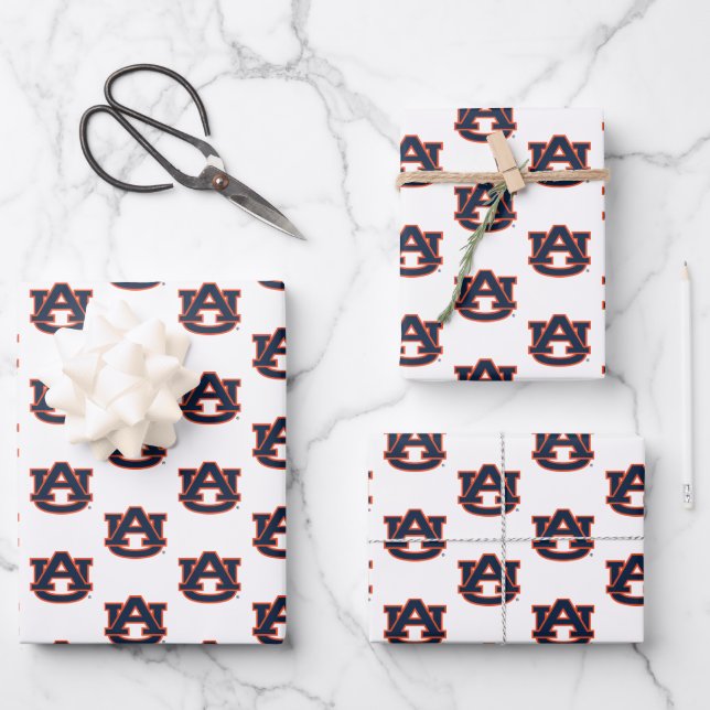 Auburn University | ABSCHLUSS Geschenkpapier Set (Vorderseite)