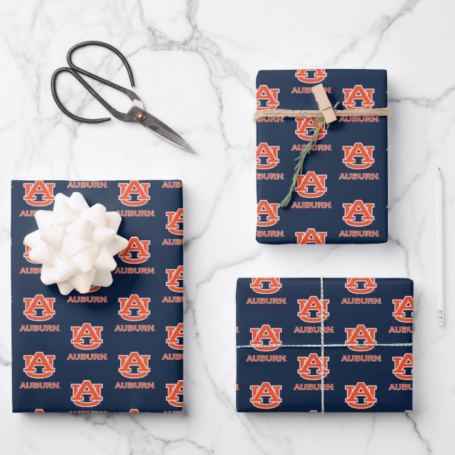 Auburn University | AU Auburn Geschenkpapier Set (Vorderseite)