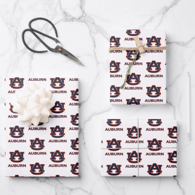 Auburn University | AU Auburn Geschenkpapier Set (Vorderseite)
