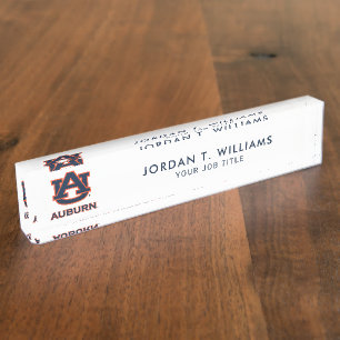 Auburn University   AU Auburn Namensplakette