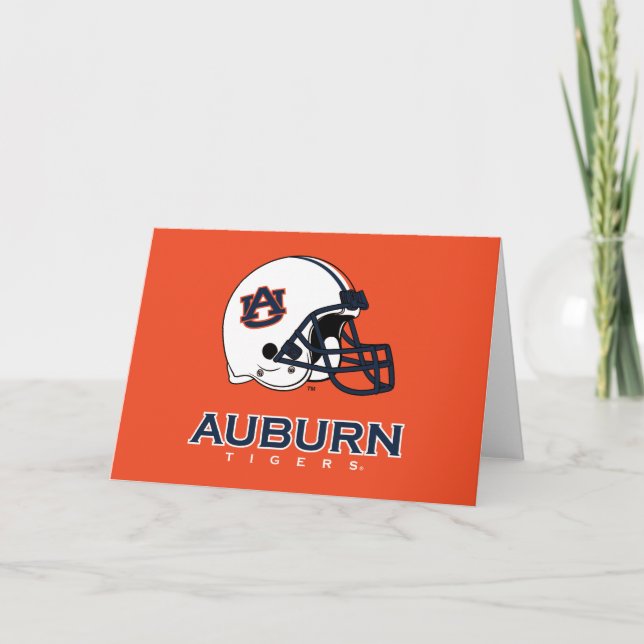 Auburn University | Auburn Football Karte (Vorderseite)