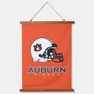 Auburn University   Auburn Football Wandteppich Mit Holzrahmen