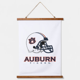 Auburn University   Auburn Football Wandteppich Mit Holzrahmen