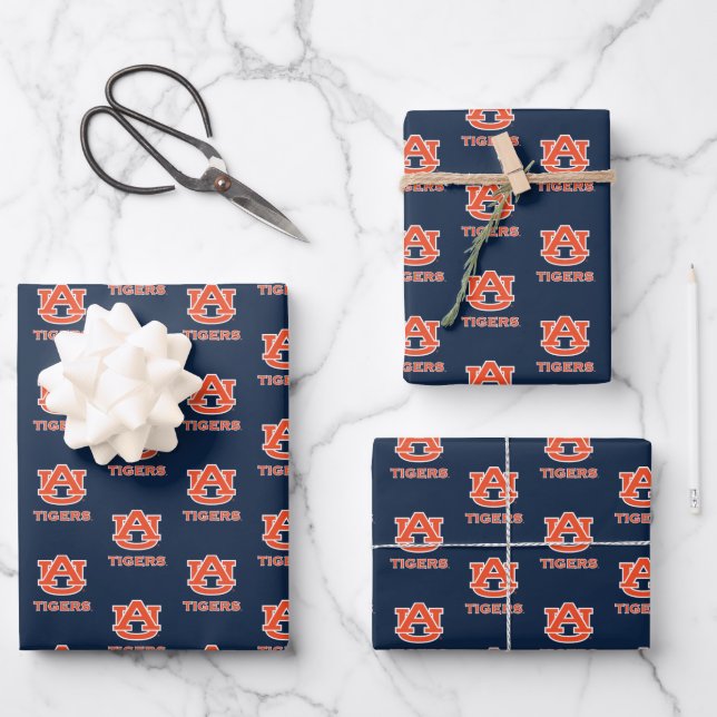 Auburn University | Auburn Geschenkpapier Set (Vorderseite)