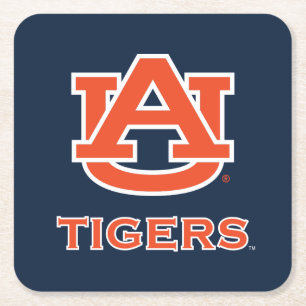 Auburn University Auburn Rechteckiger Pappuntersetzer