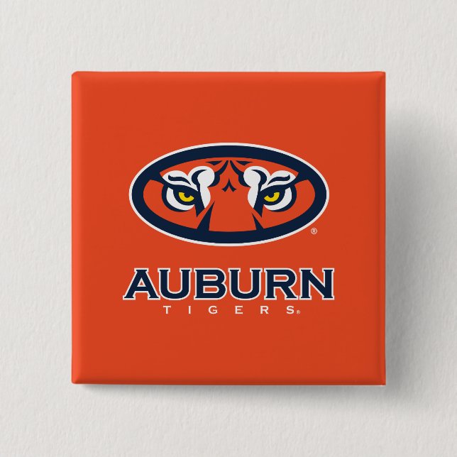 Auburn University | Auburn Tigers Button (Vorderseite)