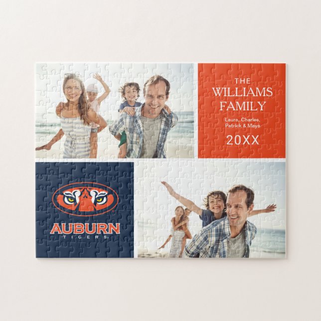 Auburn University | Auburn Tigers Puzzle (Horizontal)