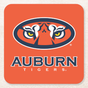Auburn University Auburn Tigers Rechteckiger Pappuntersetzer