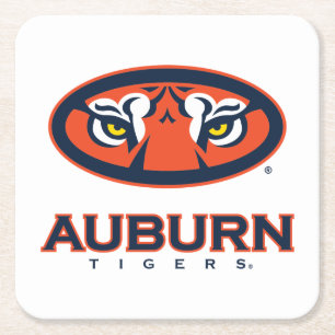 Auburn University Auburn Tigers Rechteckiger Pappuntersetzer