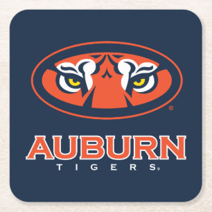 Auburn University Auburn Tigers Rechteckiger Pappuntersetzer