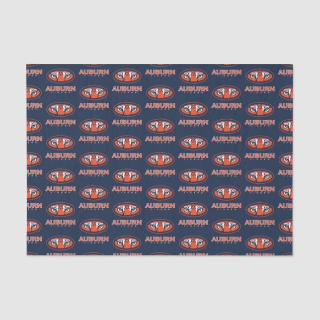 Auburn University | Auburn Tigers Seidenpapier (Vorderseite)
