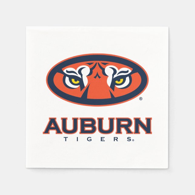 Auburn University | Auburn Tigers Serviette (Vorderseite)