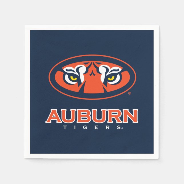 Auburn University | Auburn Tigers Serviette (Vorderseite)