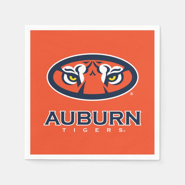 Auburn University | Auburn Tigers Serviette (Vorderseite)