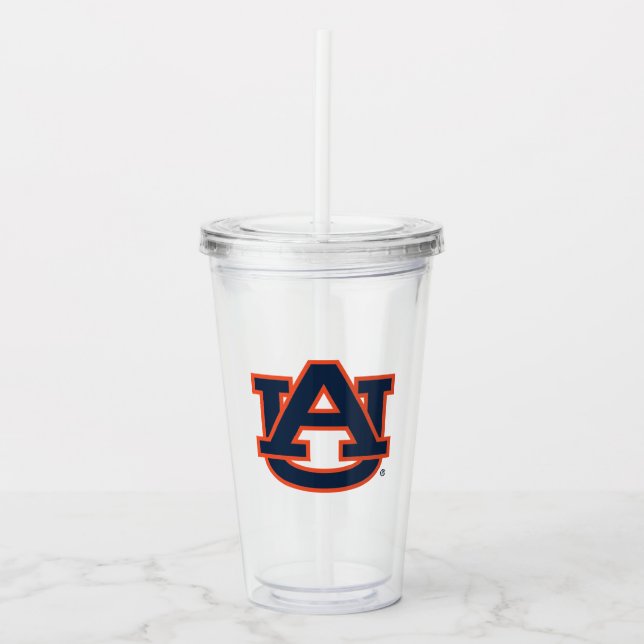 Auburn University | Auburn UA Logo Acryltrinkbecher (Vorderseite)