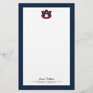 Auburn University Auburn UA Logo Briefpapier