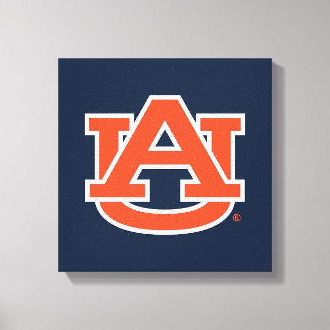 Auburn University | Auburn UA Logo Leinwanddruck (Vorderseite)