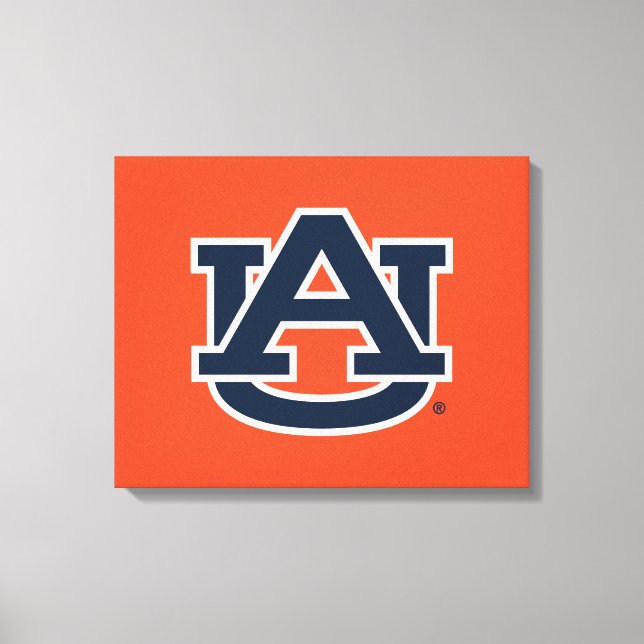 Auburn University | Auburn UA Logo Leinwanddruck (Vorderseite)