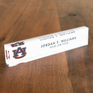 Auburn University   Auburn UA Logo Namensplakette