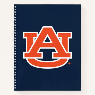 Auburn University Auburn UA Logo Notizbuch