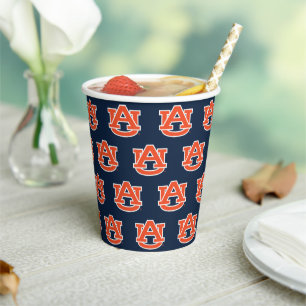Auburn University Auburn UA Logo Pappbecher