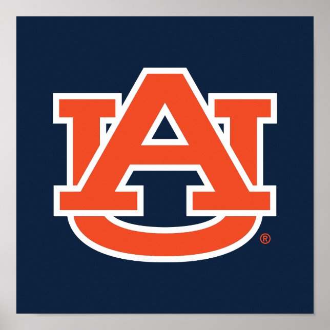 Auburn University | Auburn UA Logo Poster (Vorne)