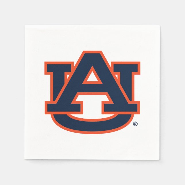 Auburn University | Auburn UA Logo Serviette (Vorderseite)