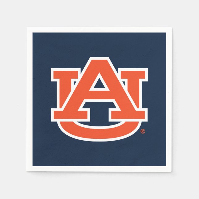 Auburn University | Auburn UA Logo Serviette (Vorderseite)