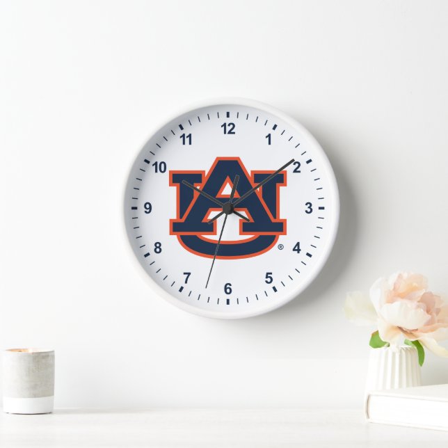 Auburn University | Auburn UA Logo Uhr (Zuhause)