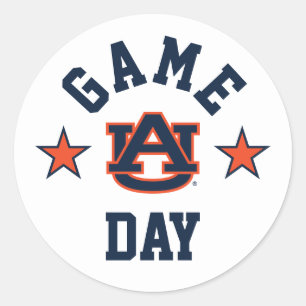 Auburn University Game Day Runder Aufkleber