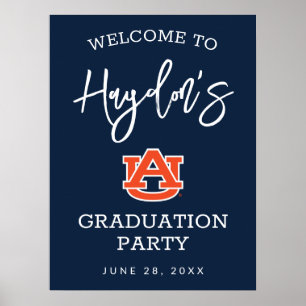 Auburn University Graduierungspartei Poster