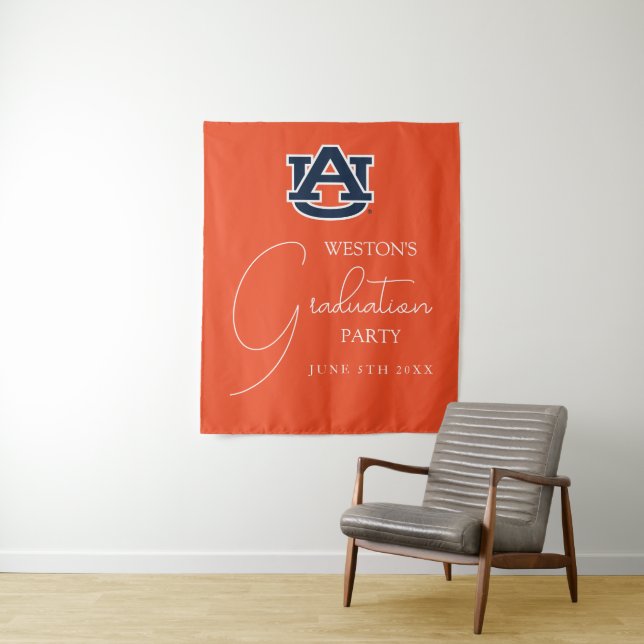 Auburn University | Graduierungspartei Wandteppich (Beispiel)