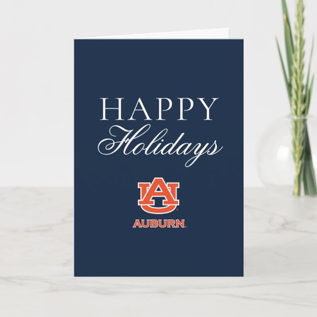Auburn University | Urlaub Karte (Vorderseite)