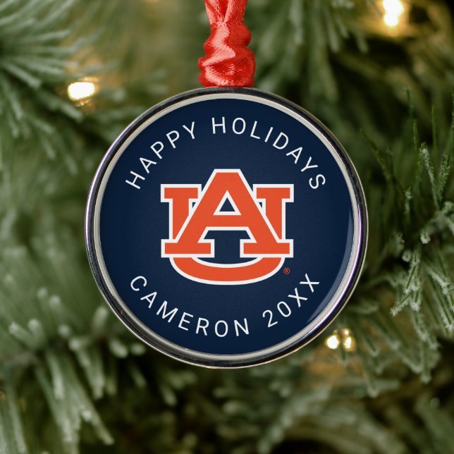 Auburn University | Urlaub Ornament Aus Metall (Baum)